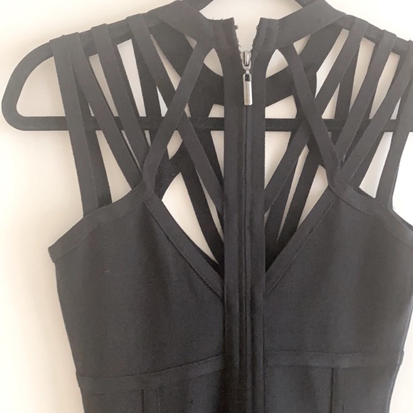 Bebe bodycon dress - Black - Picture 3 of 7